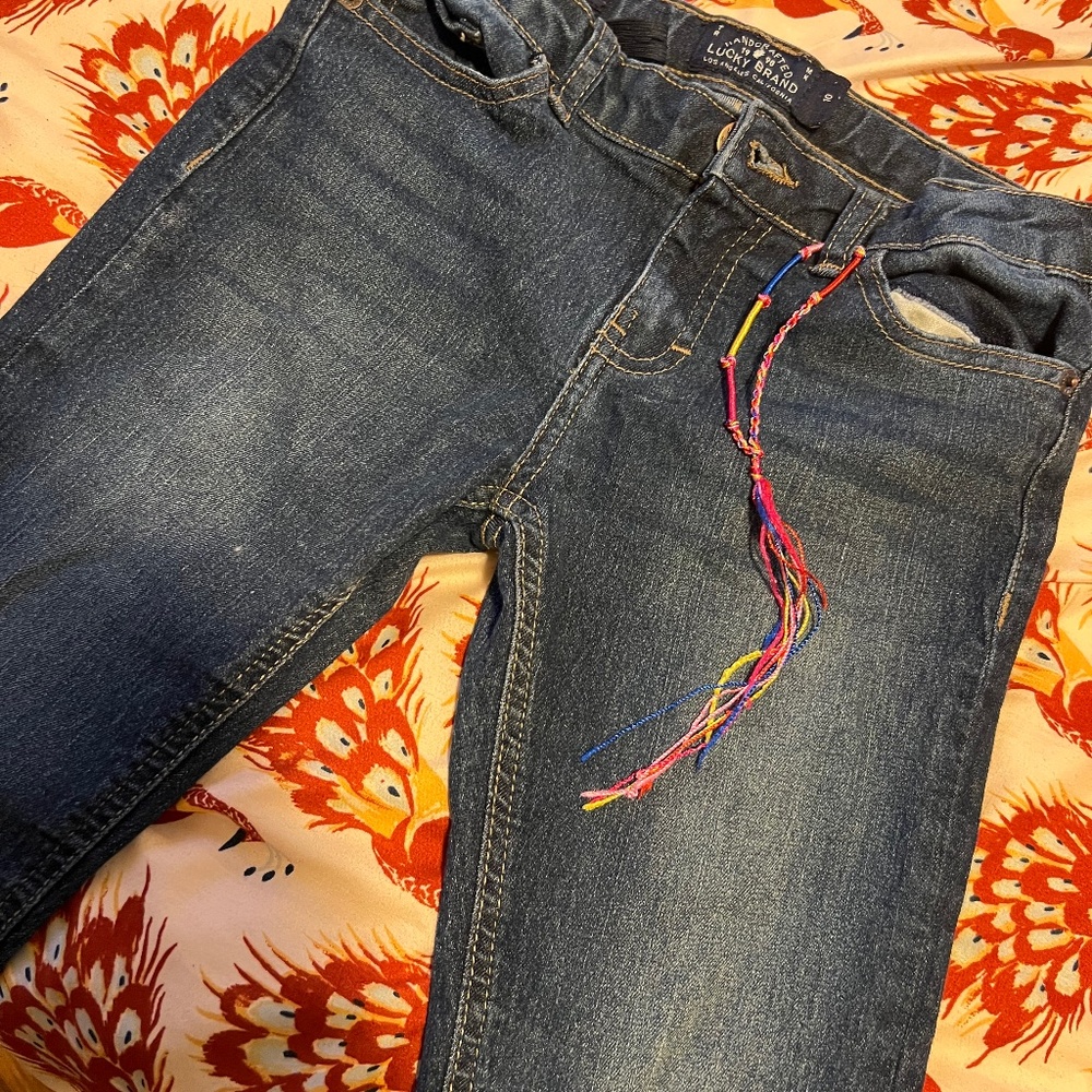 Girls luck brand jeans